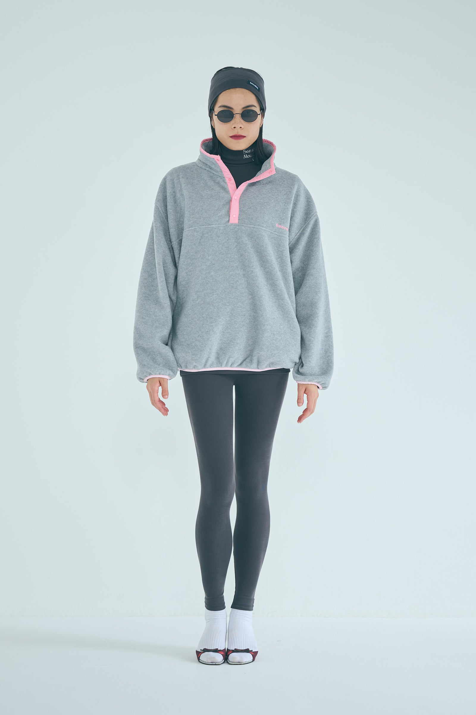 美品 SEA \"Seavalley Mountain Club\"レギンス BK Seavalley Mountain Club レギンス（レギンス/スパッツ）｜SEA