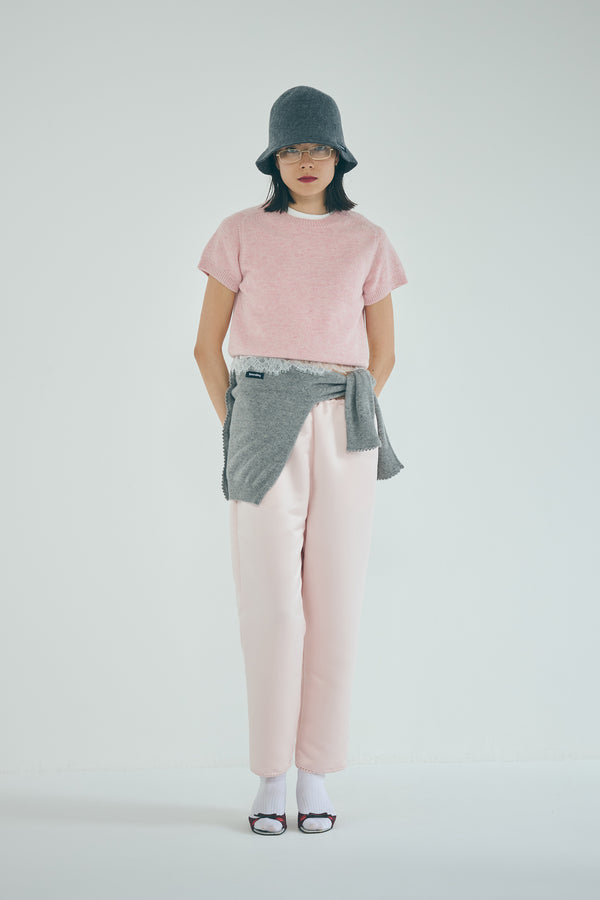 SEA SHETLAND WOOL HALF SLEEVE PULLOVER