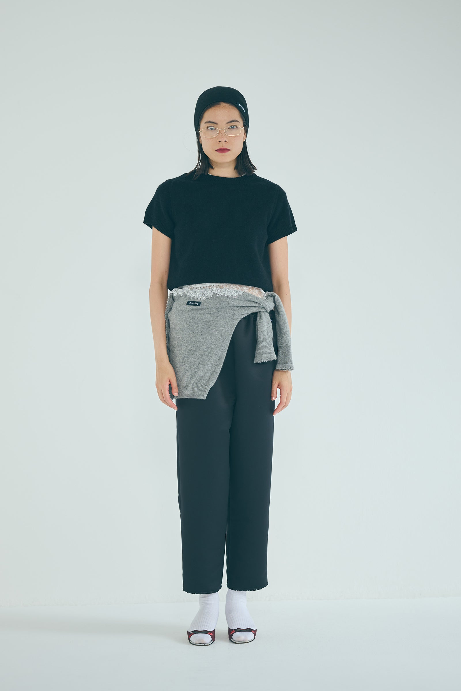パンツ SEA HEAVY SATIN TROUSERS SEA HEAVY SATIN TROUSERS