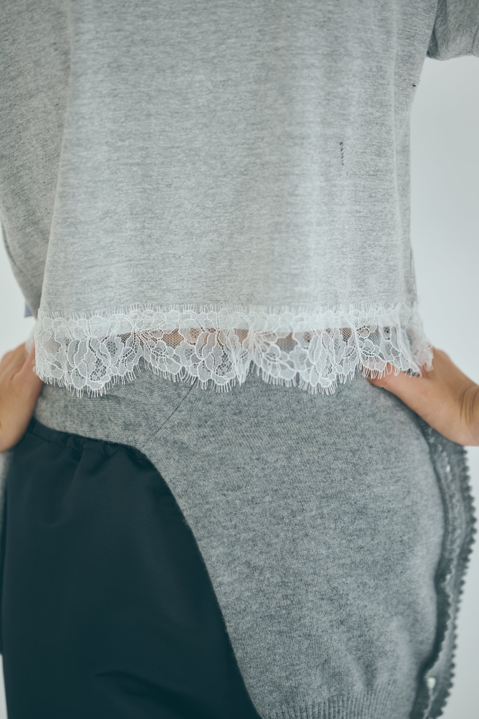 SEA VINTAGE 88 DAMAGED LACE TEE