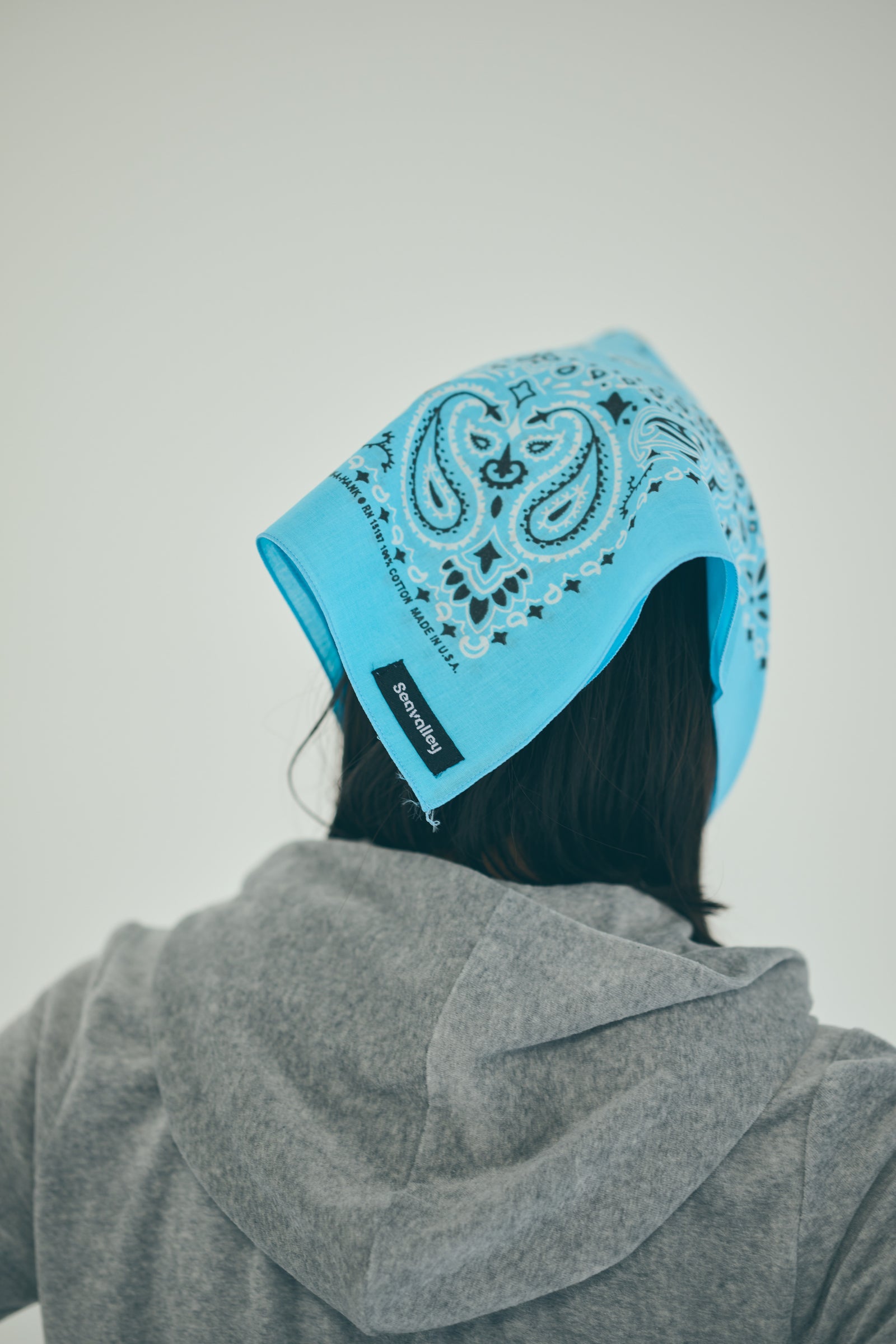 VAKT. Bandana NAVY バンダナ スカーフ 超撥水加工 VAKT. Bandana NAVY バンダナ スカーフ 超撥水加工 NAVYROOTS