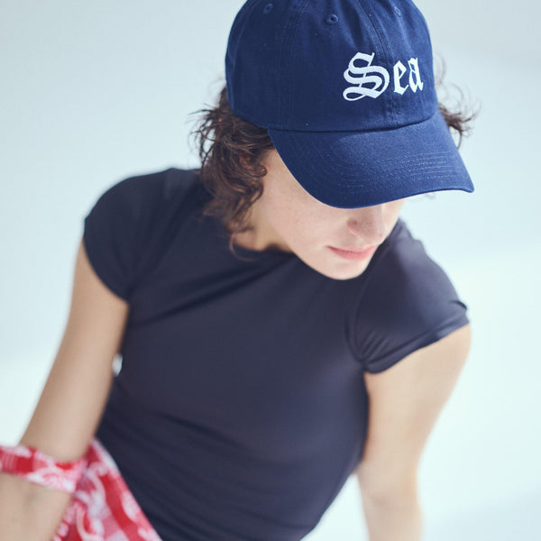 SEA キャップ　ネイビー SEA CAP