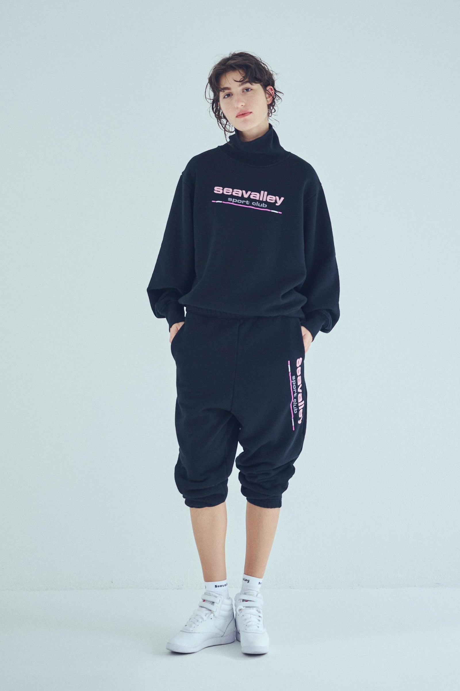 SEA SEAVALLEY SPORT CLUB HIGH NECK SWEATSHIRT