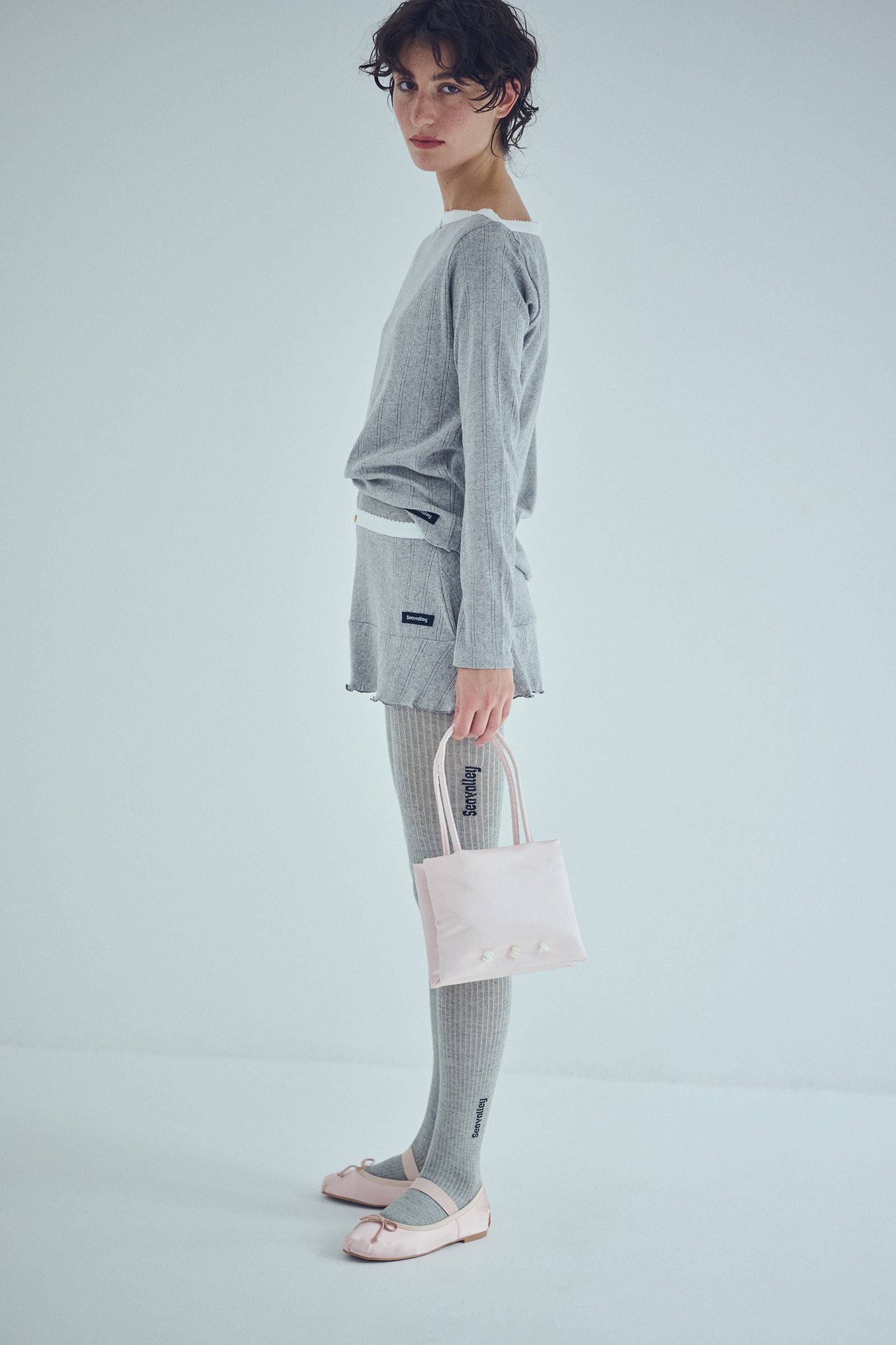 ONLINE SHOP & S-STORE限定] SEA Seavalley COTTON KNIT TIGHTS