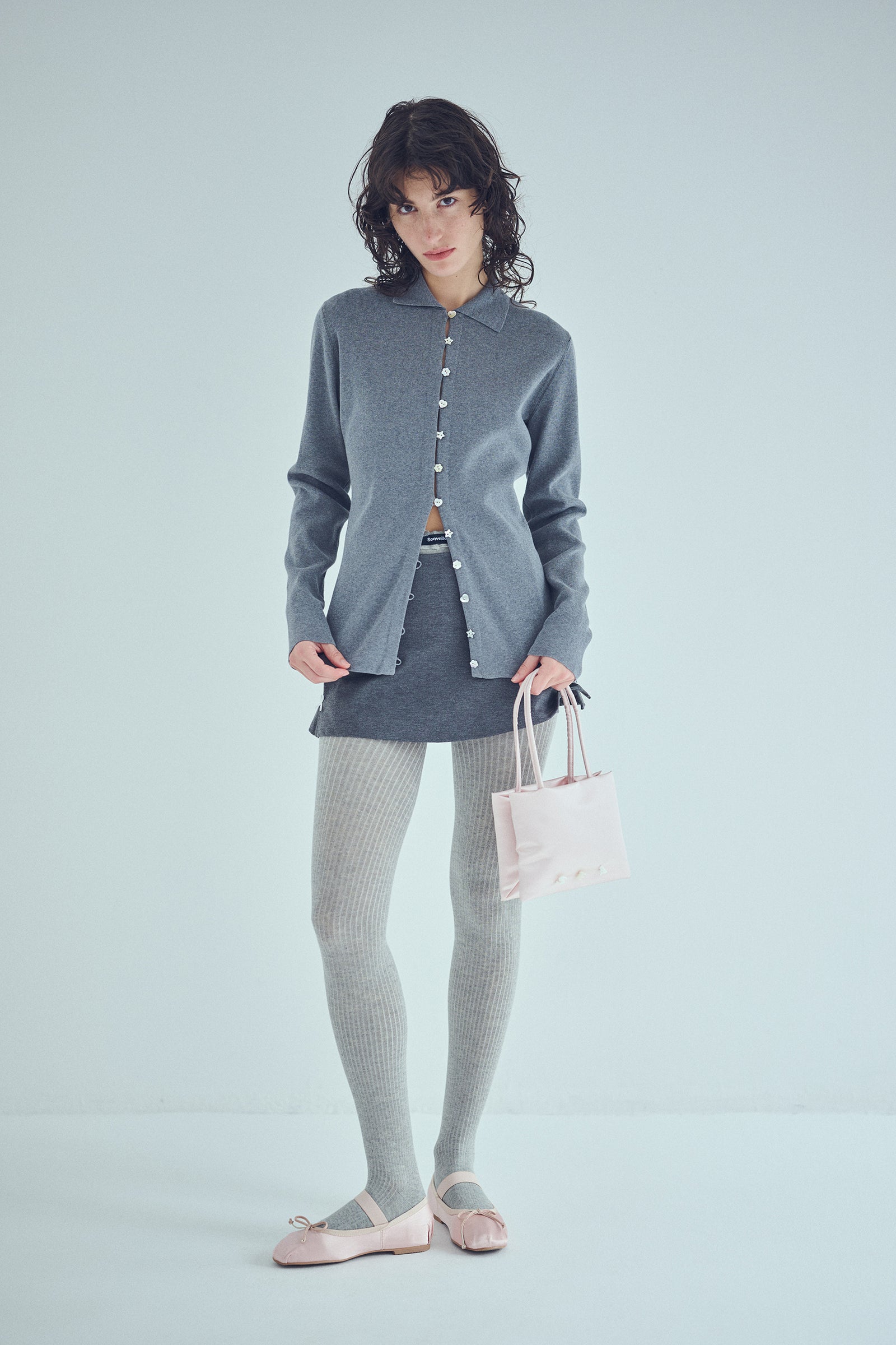 ONLINE SHOP & S-STORE限定] SEA Seavalley COTTON KNIT TIGHTS