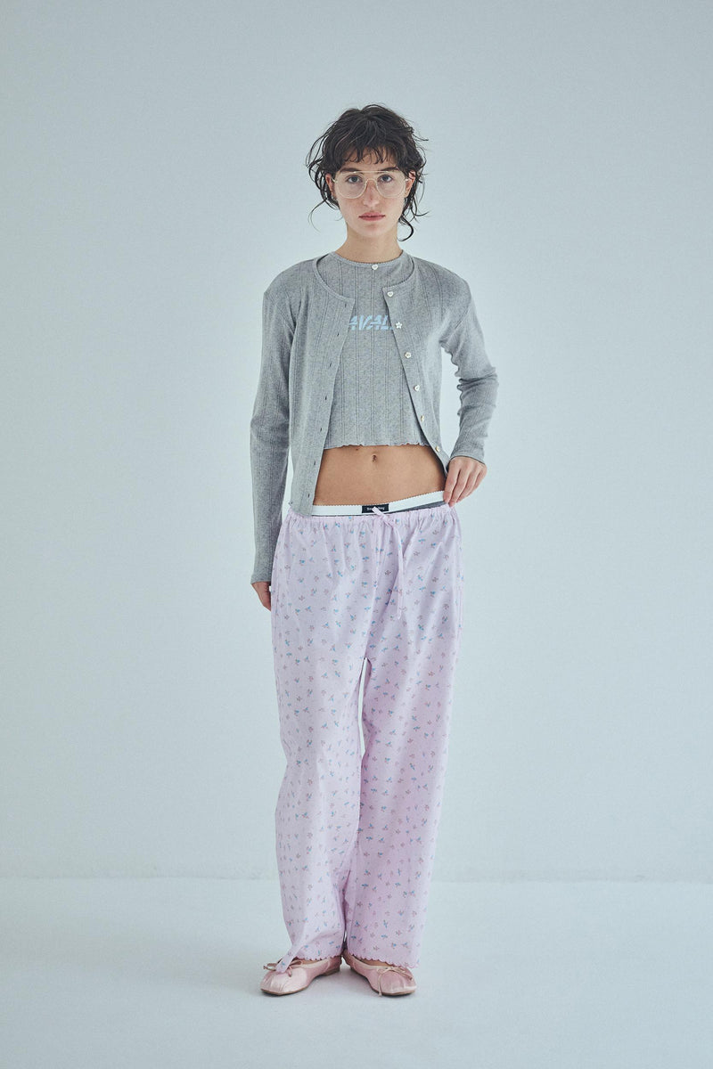 SEA EYELET FRAISE CARDIGAN
