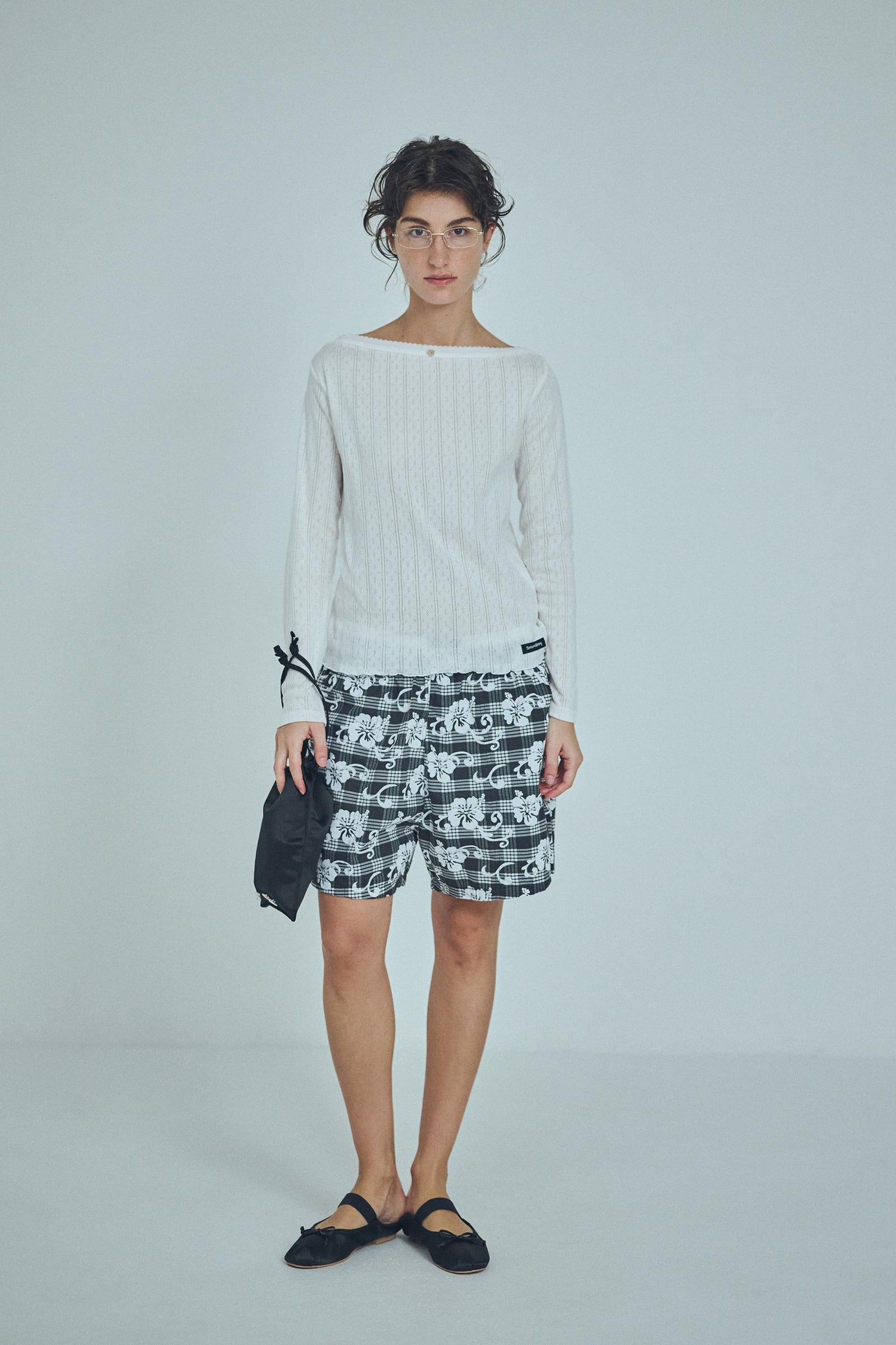 トップス SEA EYELET FRAISE 2WAY BOAT-NECK TEE SEA EYELET FRAISE 2WAY BOAT-NECK L/S TEE