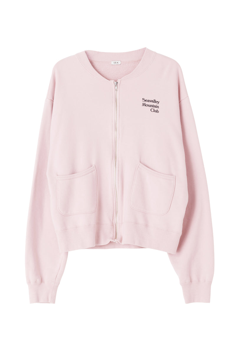 Sustainable Mountain Club スウェット セットアップ 予約商品] SEA Seavalley Mountain Club SWEAT ZIP JACKET
