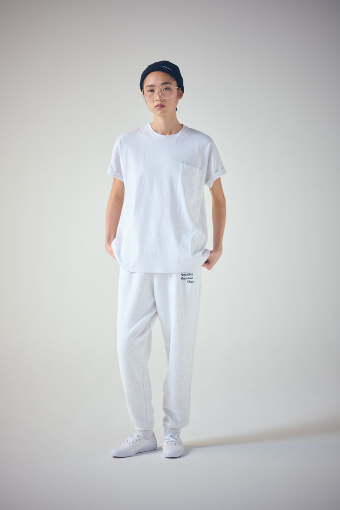 SEA スウェットパンツ 予約商品] SEA Seavalley Mountain Club TAPERED SWEAT PANTS