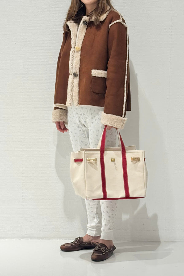 SEA TOMBOY TOTE BAG (SILVER)