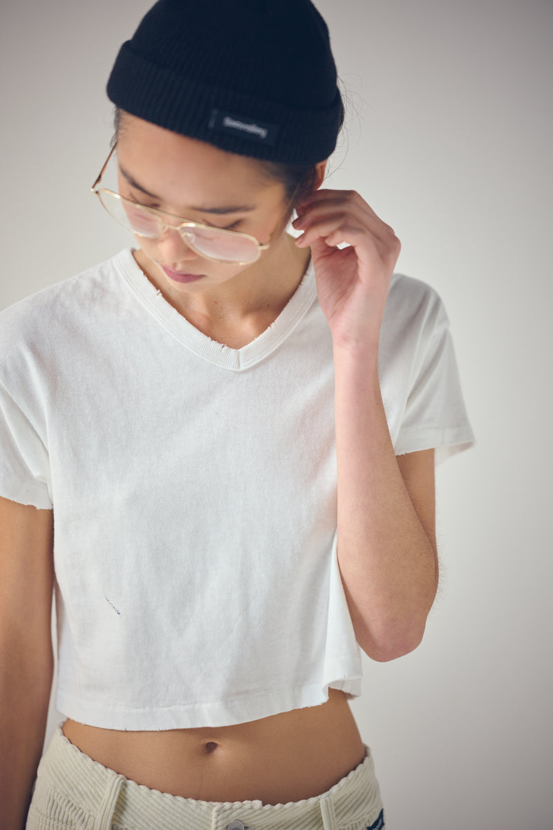 SEA - SEA VINTAGE "88"  SHORT TEE &ludlowブラウス SEA VINTAGE V-NECK DAMAGE 88 SHORT TEE