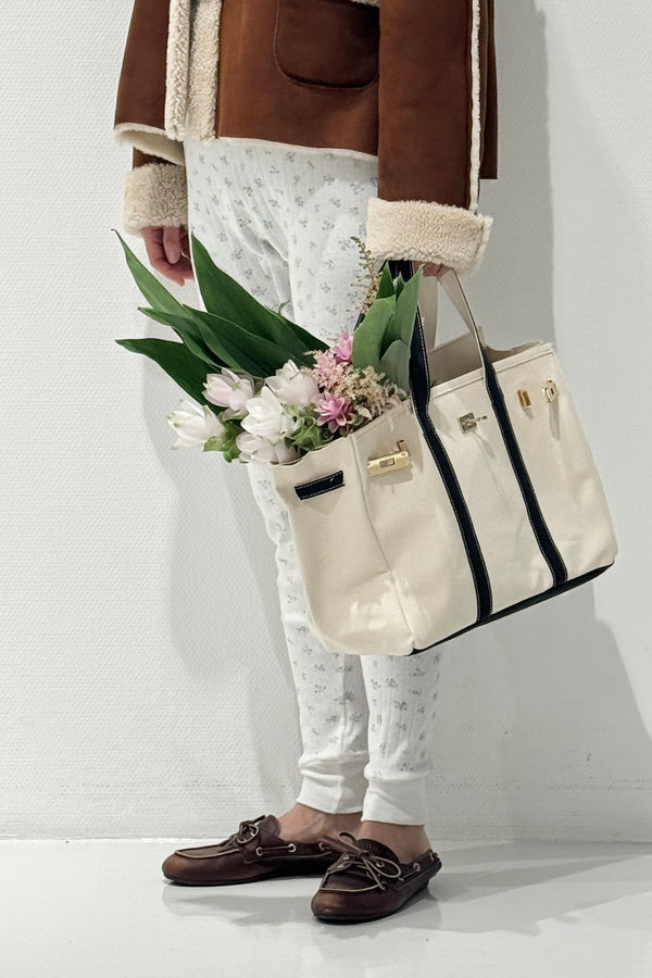 SEA TOMBOY TOTE BAG (SILVER)