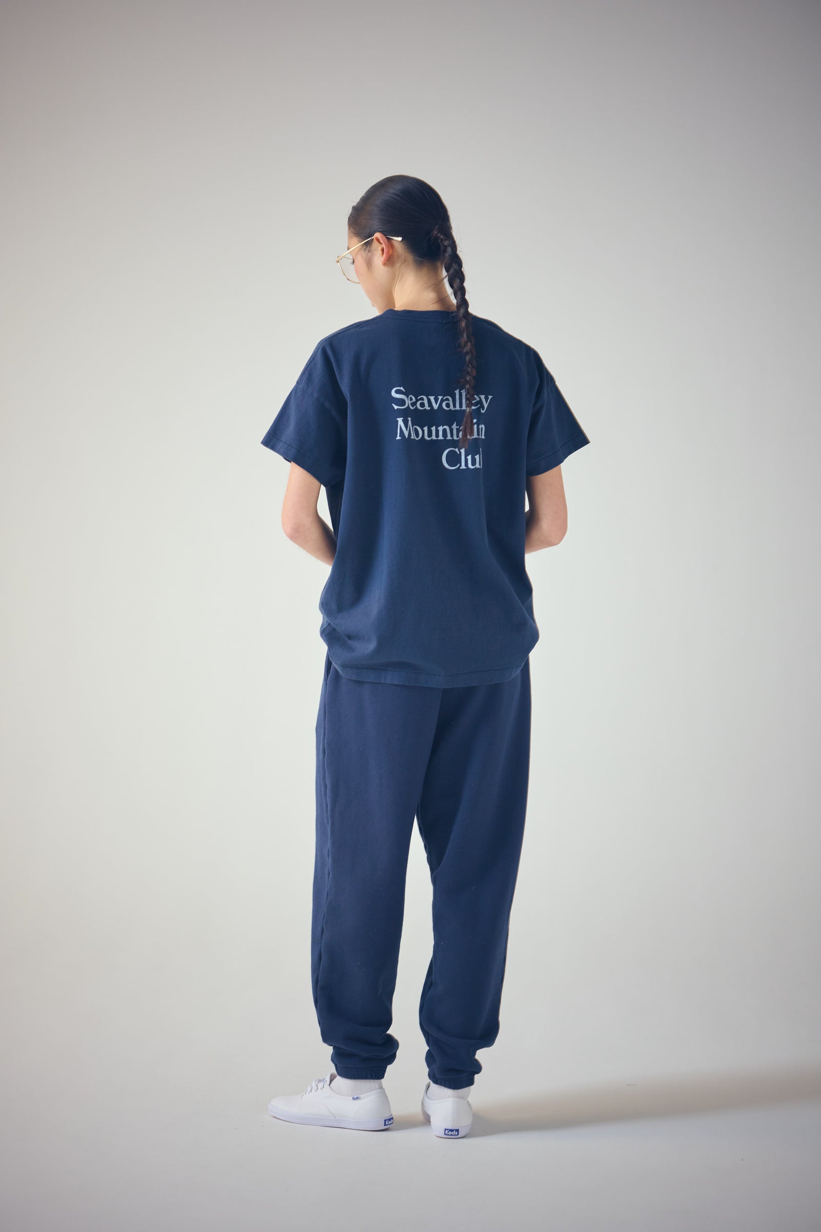 予約商品] SEA Seavalley Mountain Club BACK PRINT POCKET TEE