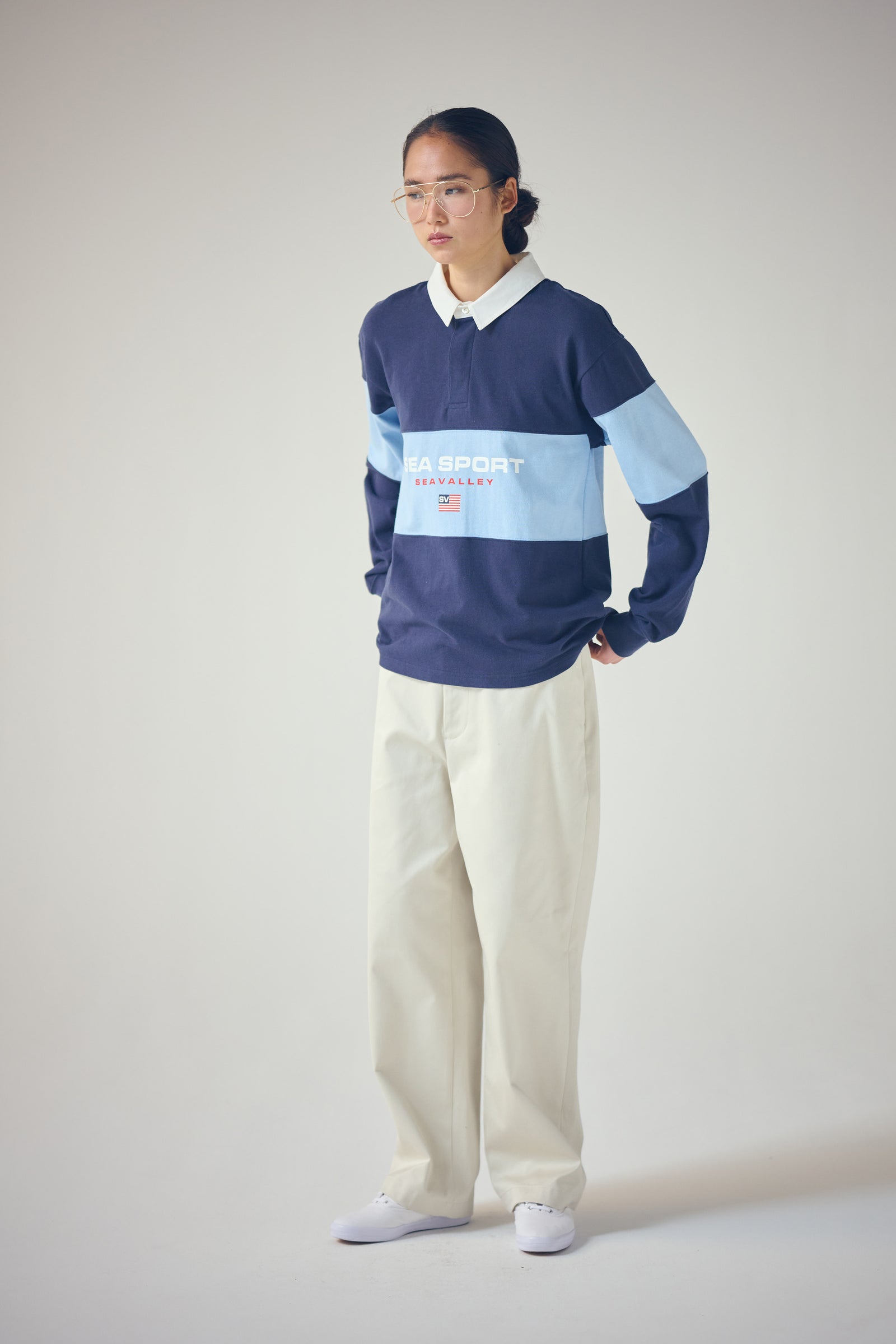 パンツ SEA CHINO WASABI TROUSERS SEA SKATER CHINO TROUSERS
