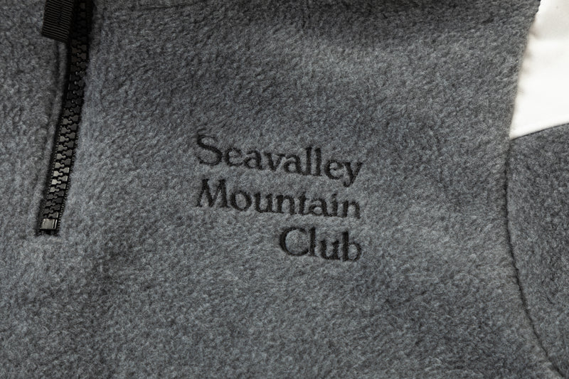 SEA CHIBI ”Seavalley Mountain Club” FLEECE HALF ZIP PULLOVER