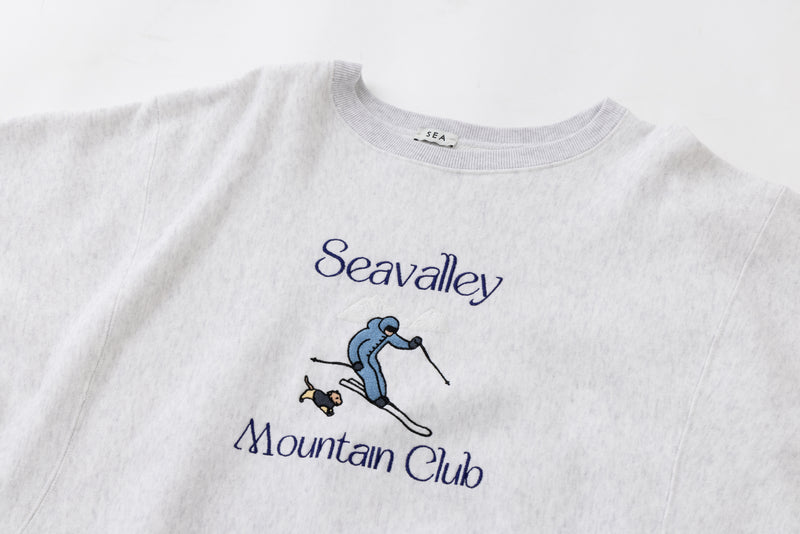 SEA "Seavalley Mountain Club" 70's VINTAGE SKIER SWEAT SHIRT