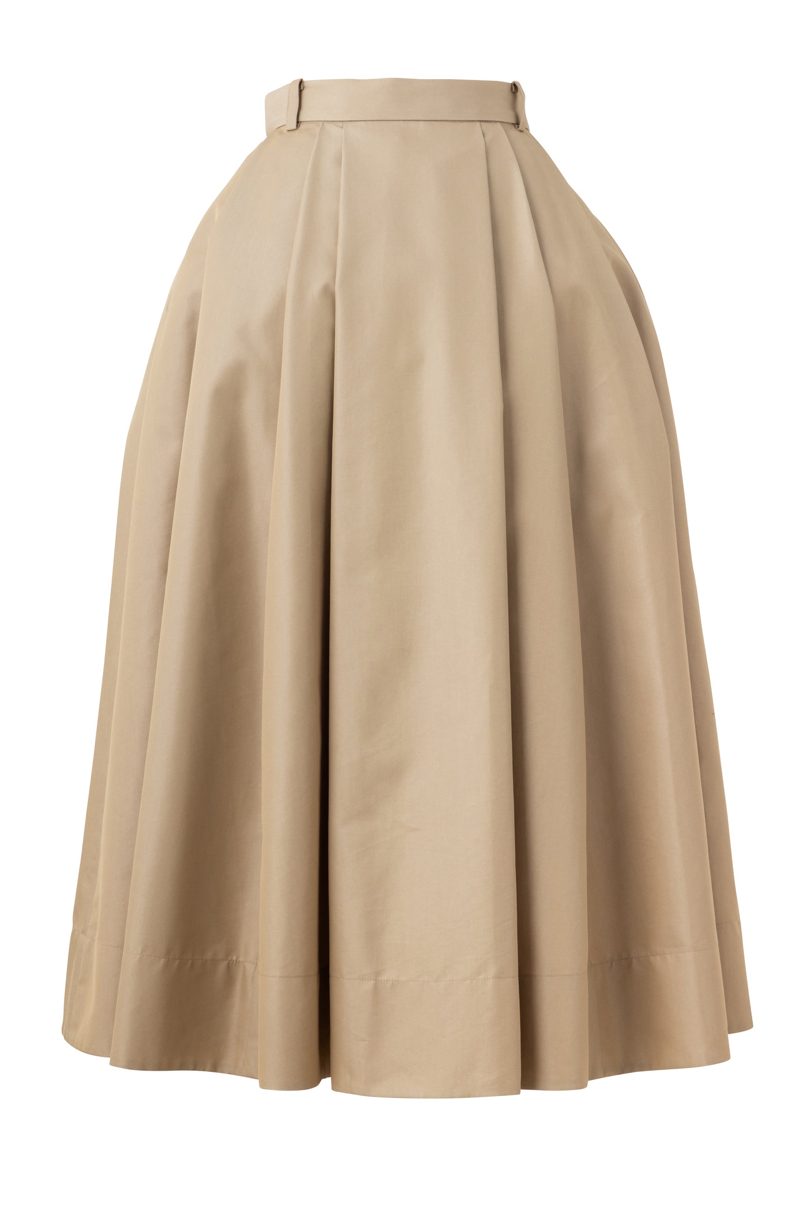 スカート SEA CHINO PLEATED SWAN SKIRT BLACK SALE] SEA CHINO PLEATED SWAN SKIRT