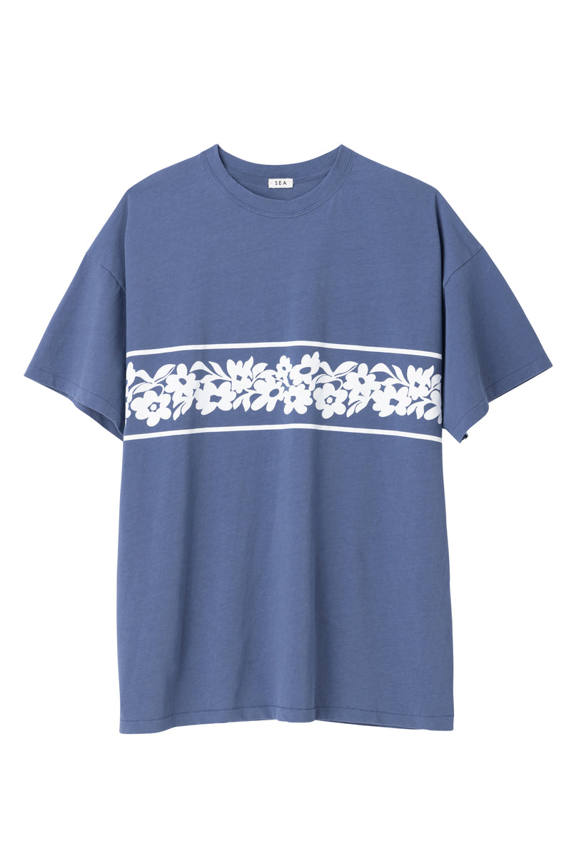 SEA GRAPHIC H/S TEE（Plumeria）