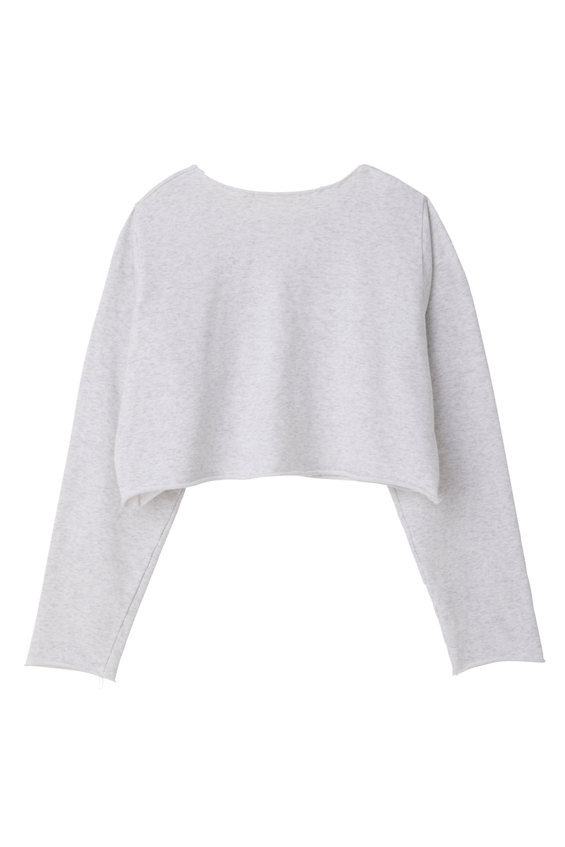 SEA LIGHT SWEAT CROP TOPS