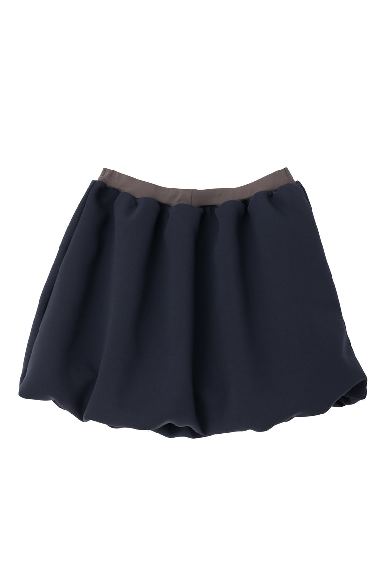 SEA TRIPLE FACED BALOON MINI SKIRT