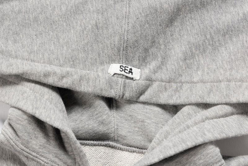 SEA CHIBI LIGHT SWEAT 70S ZIP HOODIE