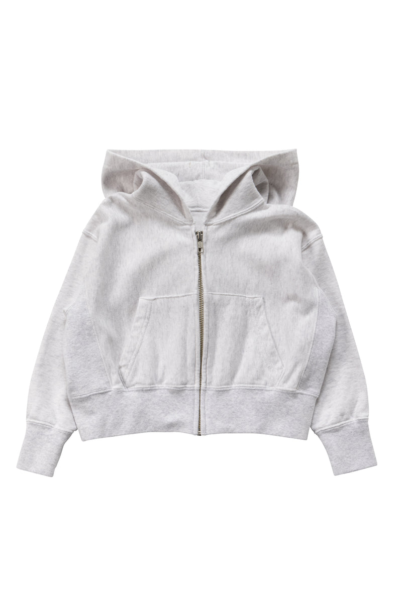 SEA CHIBI LIGHT SWEAT 70S ZIP HOODIE