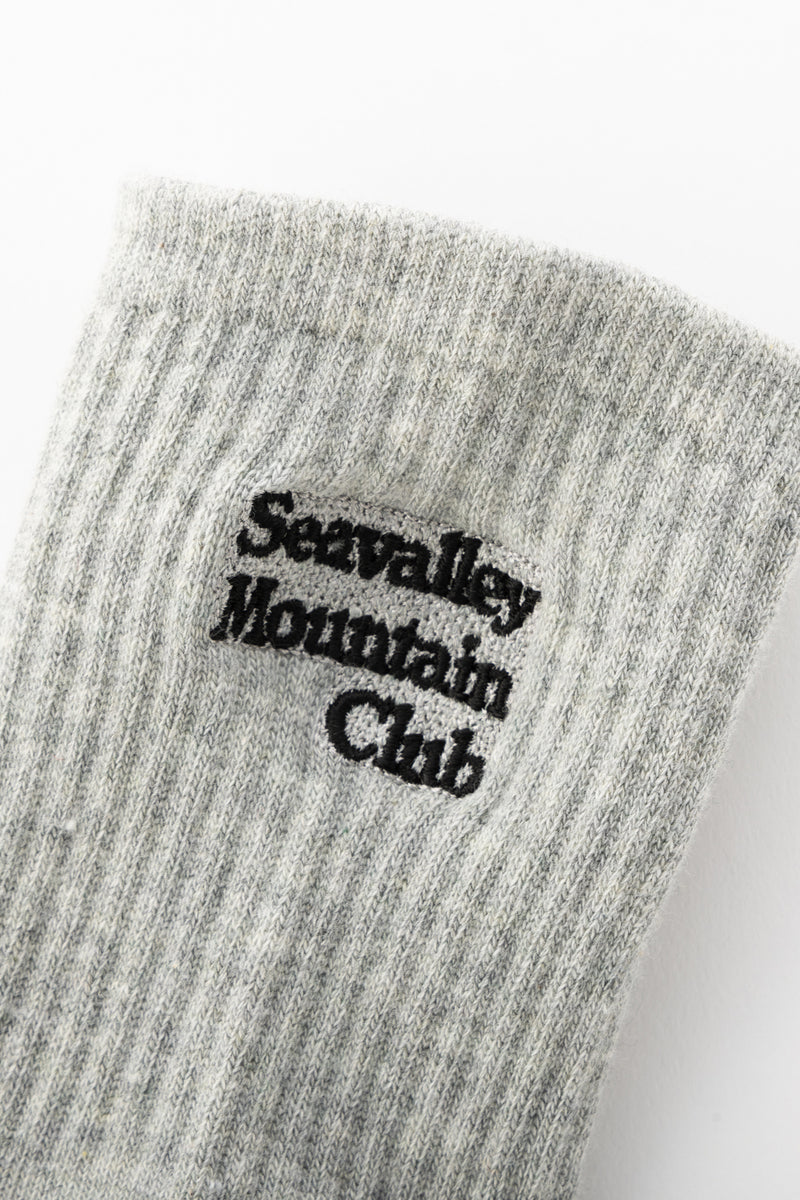 [ONLINE SHOP & S-STORE限定] SEA Seavalley Mountain Club RIBBED SOCKS (2PCS)