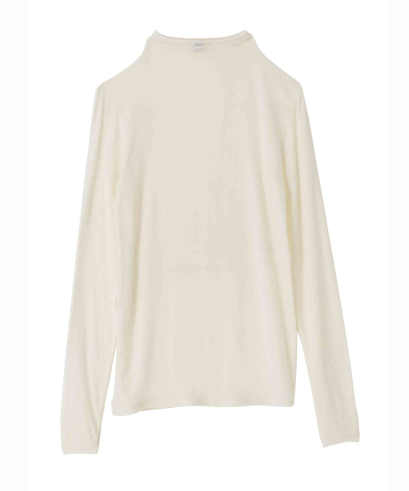 SEA SHEER L/S BOTTLE NECK TOPS