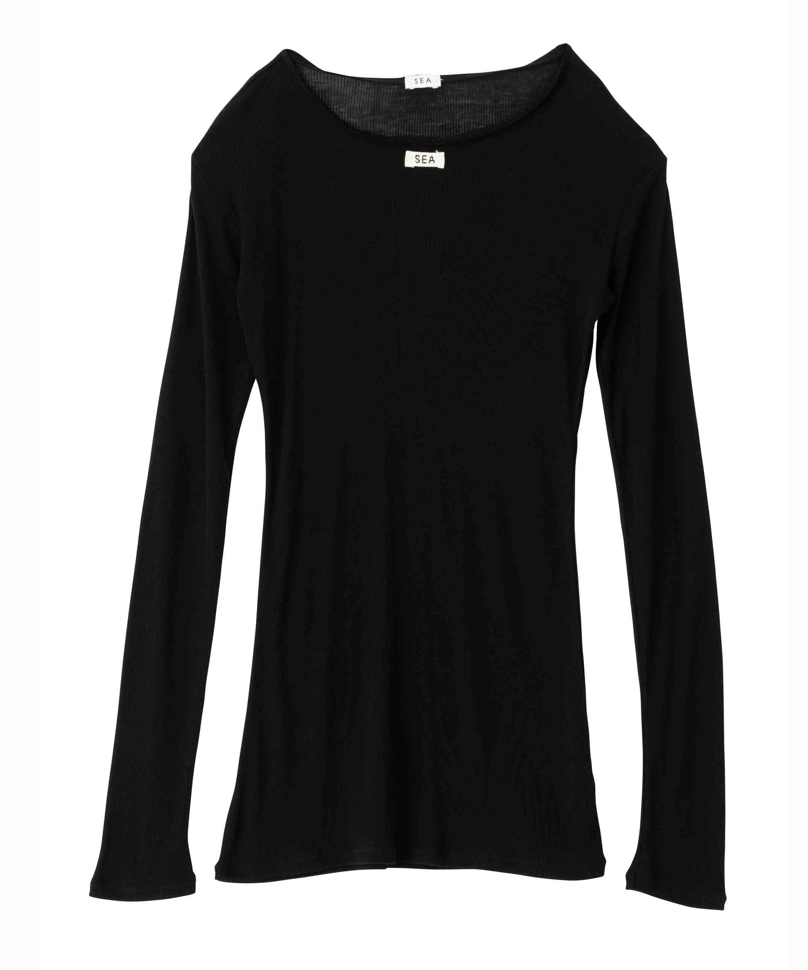 SEA SHEER RIBBED L/S TOPS