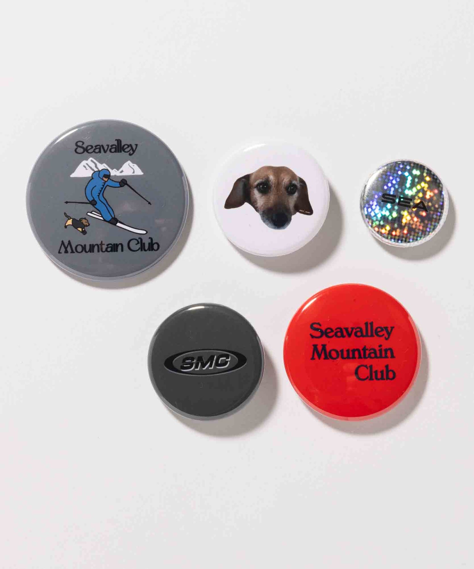 SEA BUTTON BUDGE SET