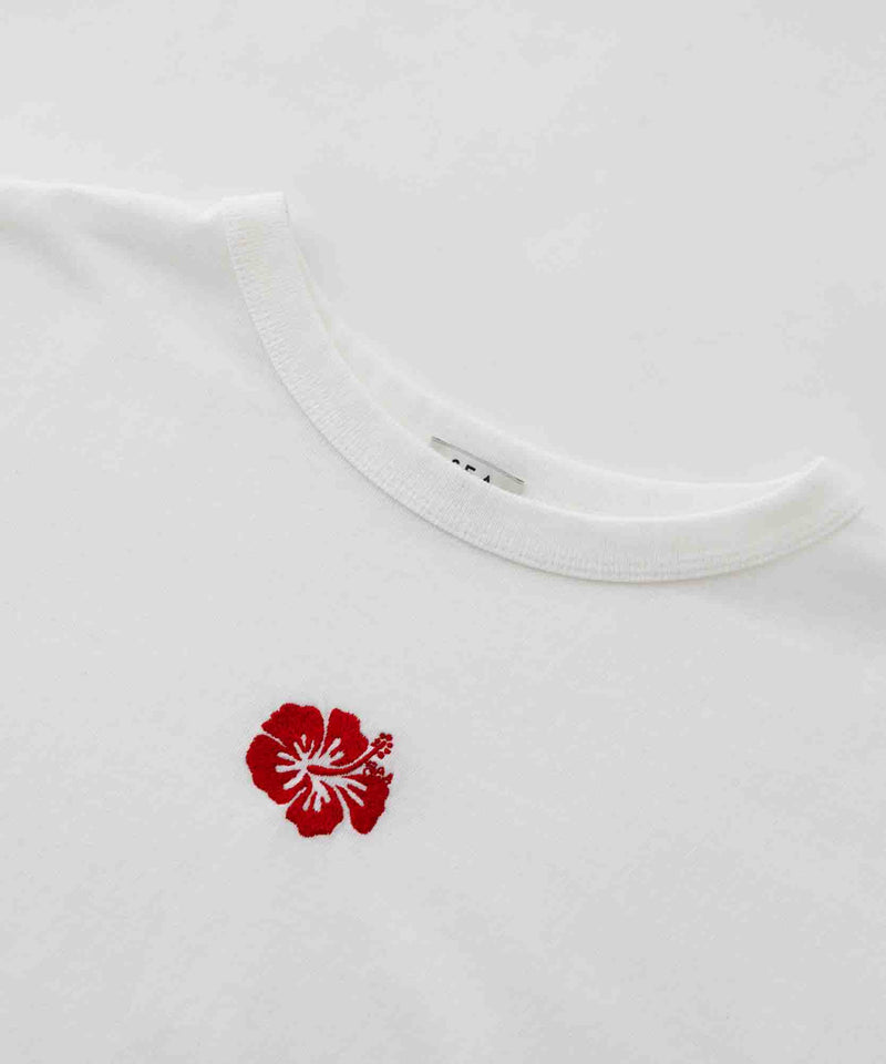 SEA GRAPHIC TEE (HIBISCUS)