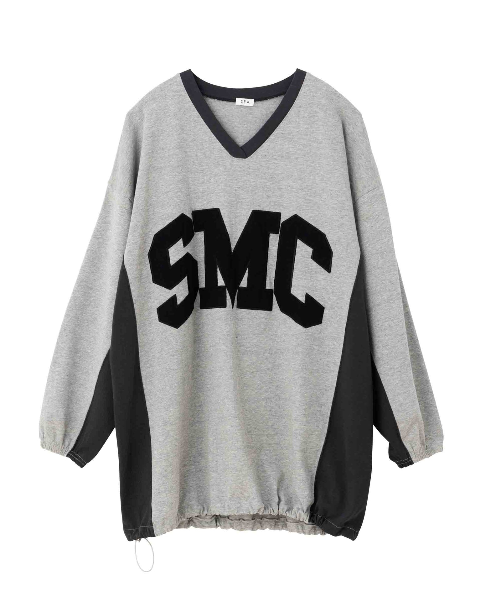 トップス SEA SMC V-NECK OVERSIZED PULLOVER SEA SMC V-NECK OVERSIZED PULLOVER