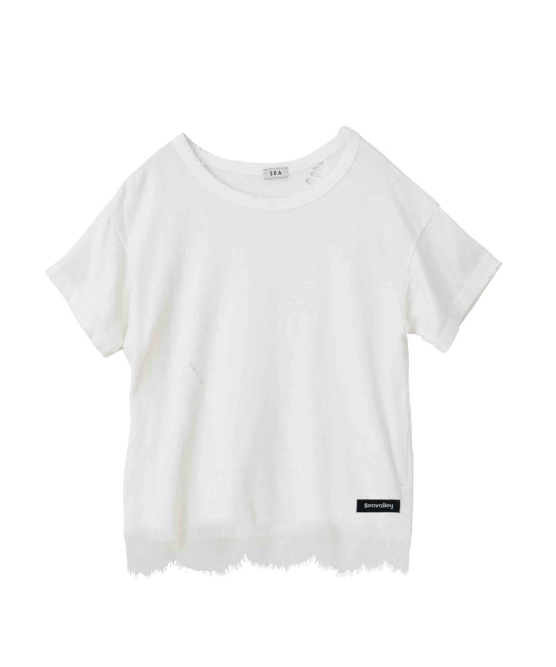 SEA VINTAGE 88 DAMAGED LACE TEE