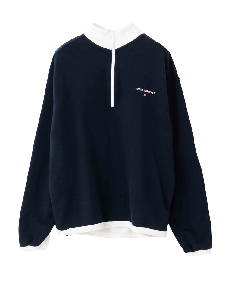 SEA SPORTS BICOLOR HALF-ZIP PULLOVER