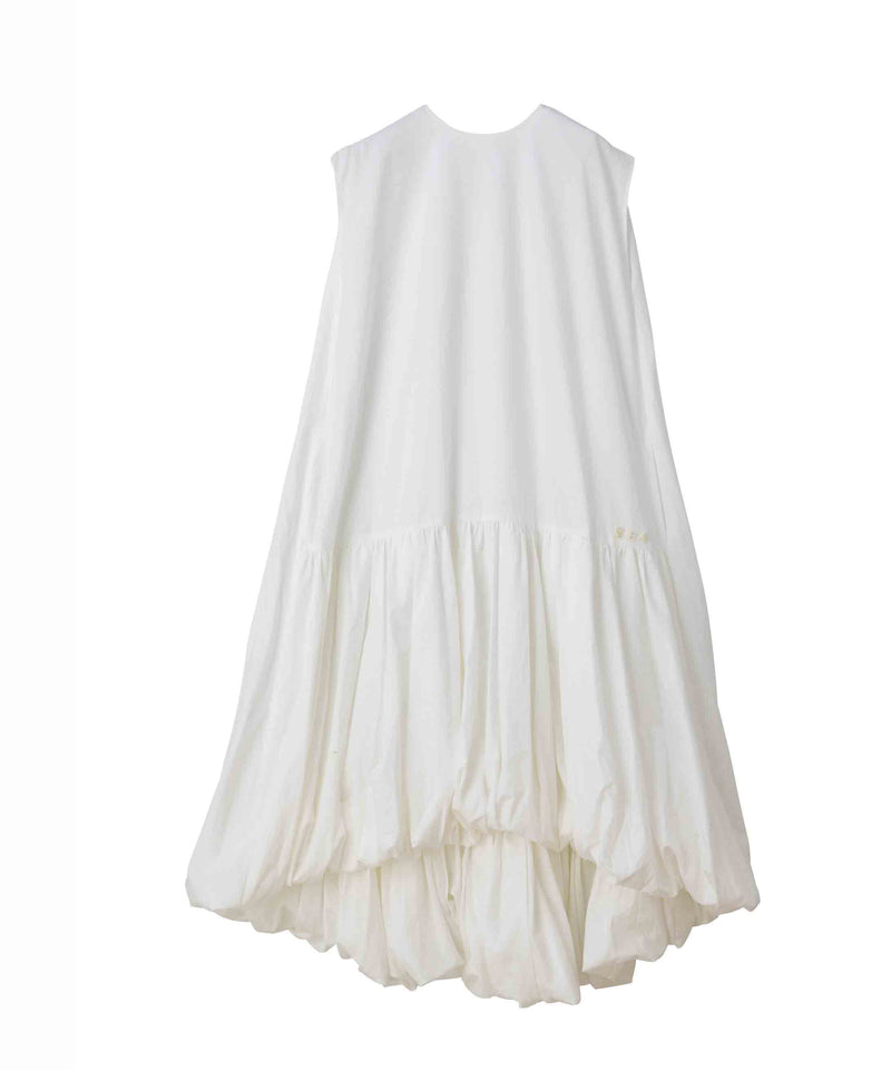 SEA NOSLEEVE BALLOON DRESS
