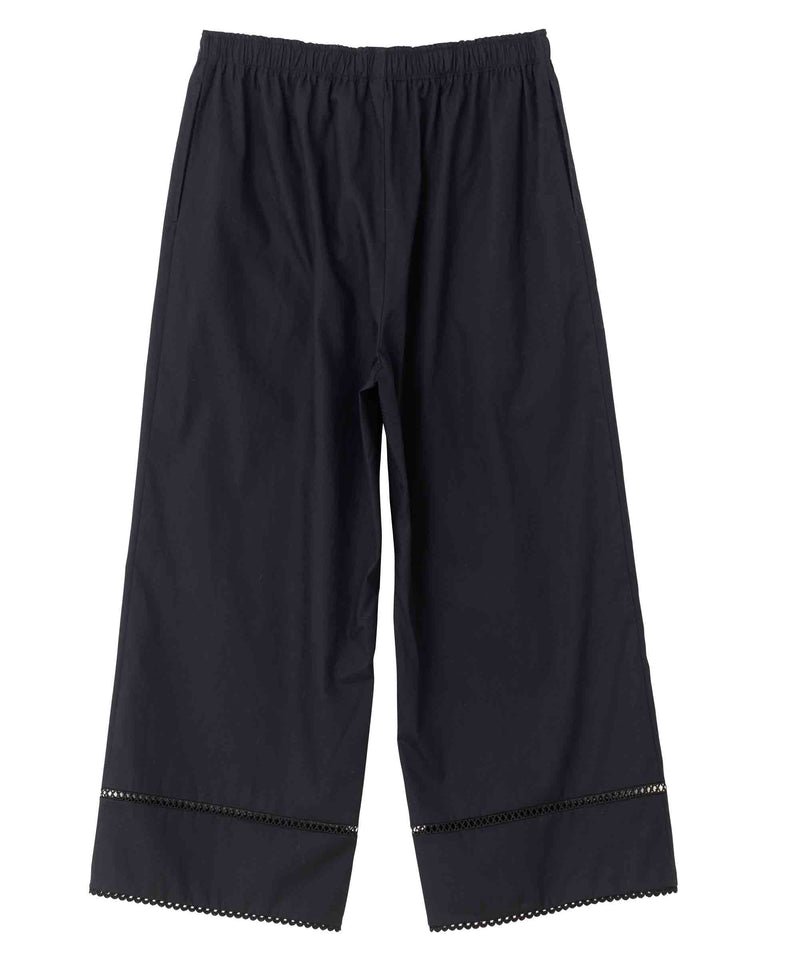 SEA EMBROIDERY LACE PANTS