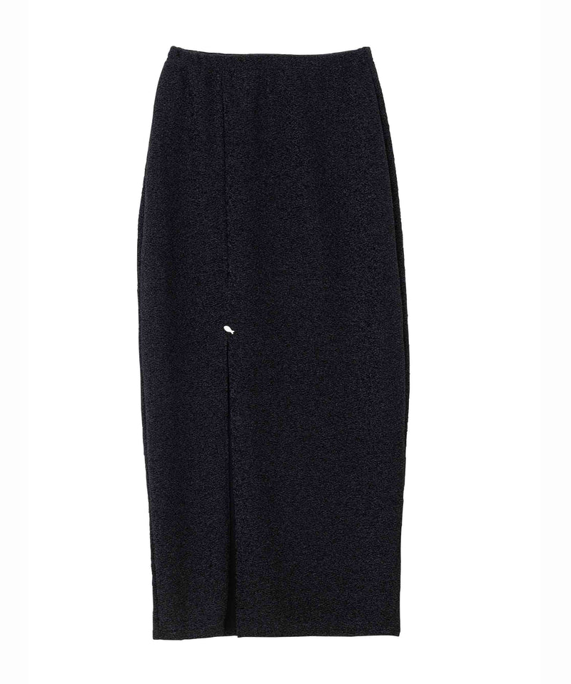 SEA GLITTER SARDINE BUTTON SLIT SKIRT