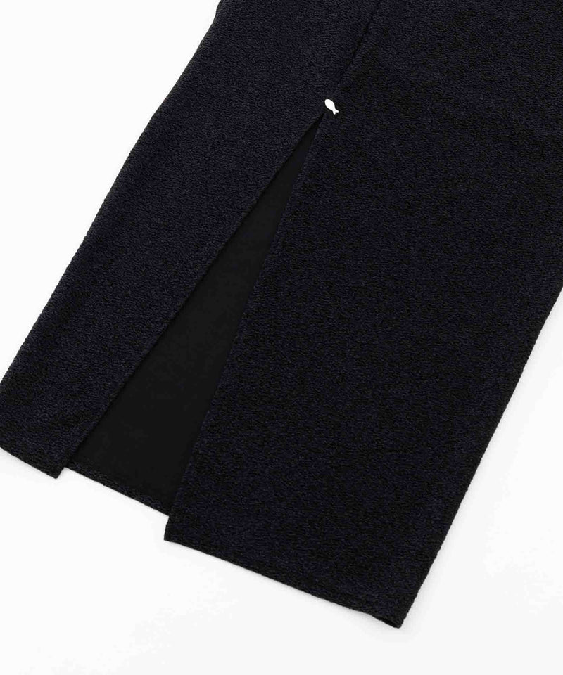 SEA GLITTER SARDINE BUTTON SLIT SKIRT