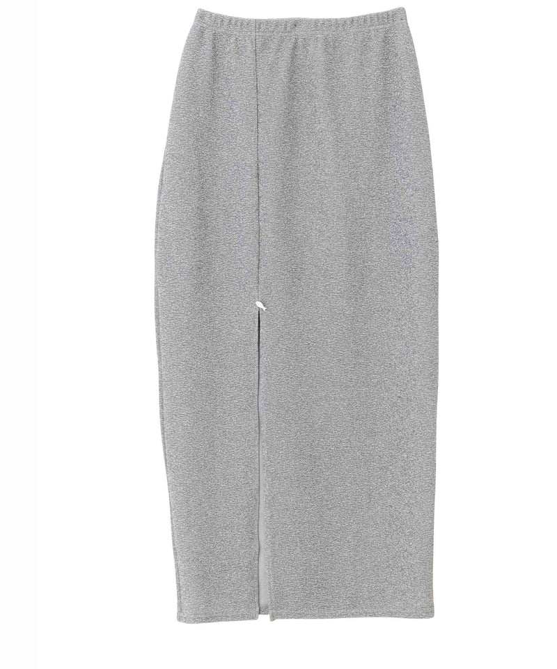 SEA GLITTER SARDINE BUTTON SLIT SKIRT