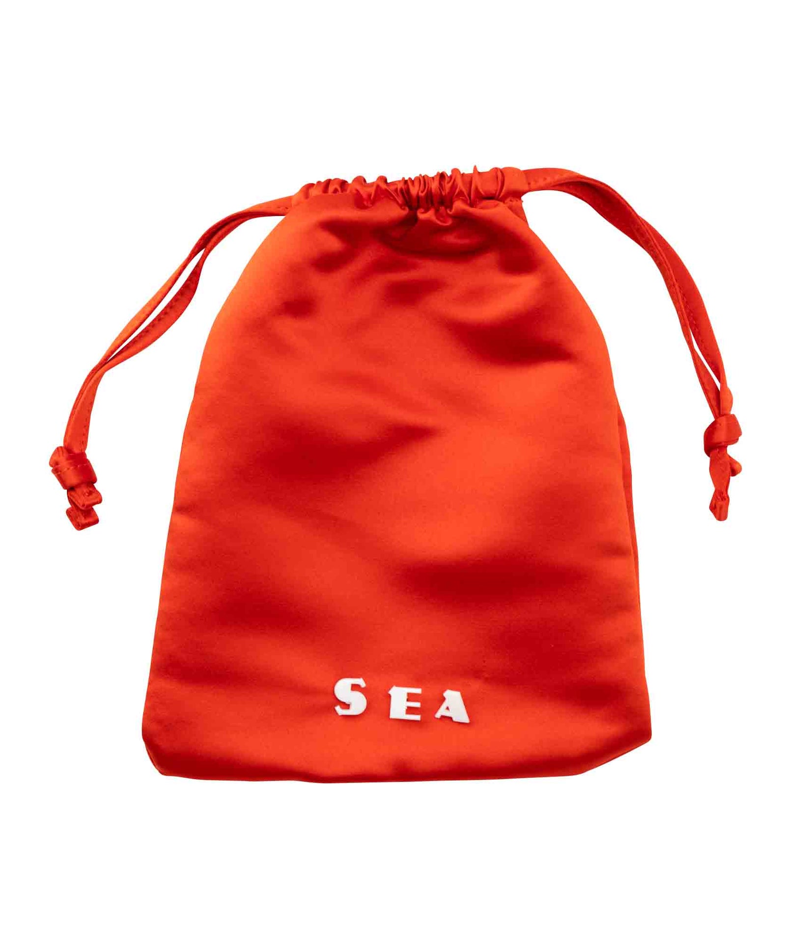 sea サテン巾着 SEA SATIN 