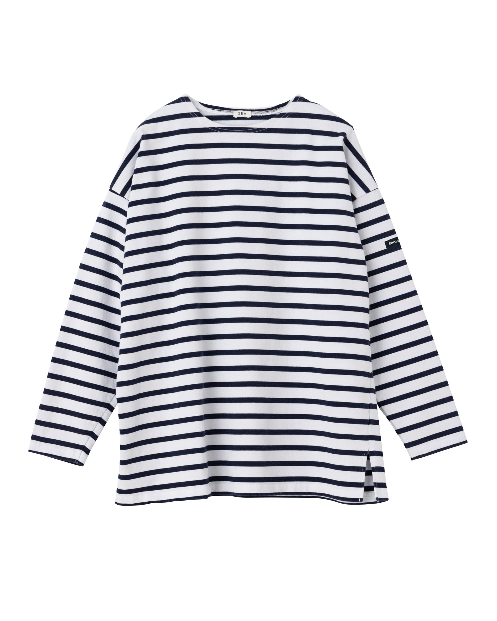 カットソー(長袖/七分) SEA VINTAGE "4XL" BASQUE SHIRT SEA VINTAGE GRAFFITI BASQUE SHIRT