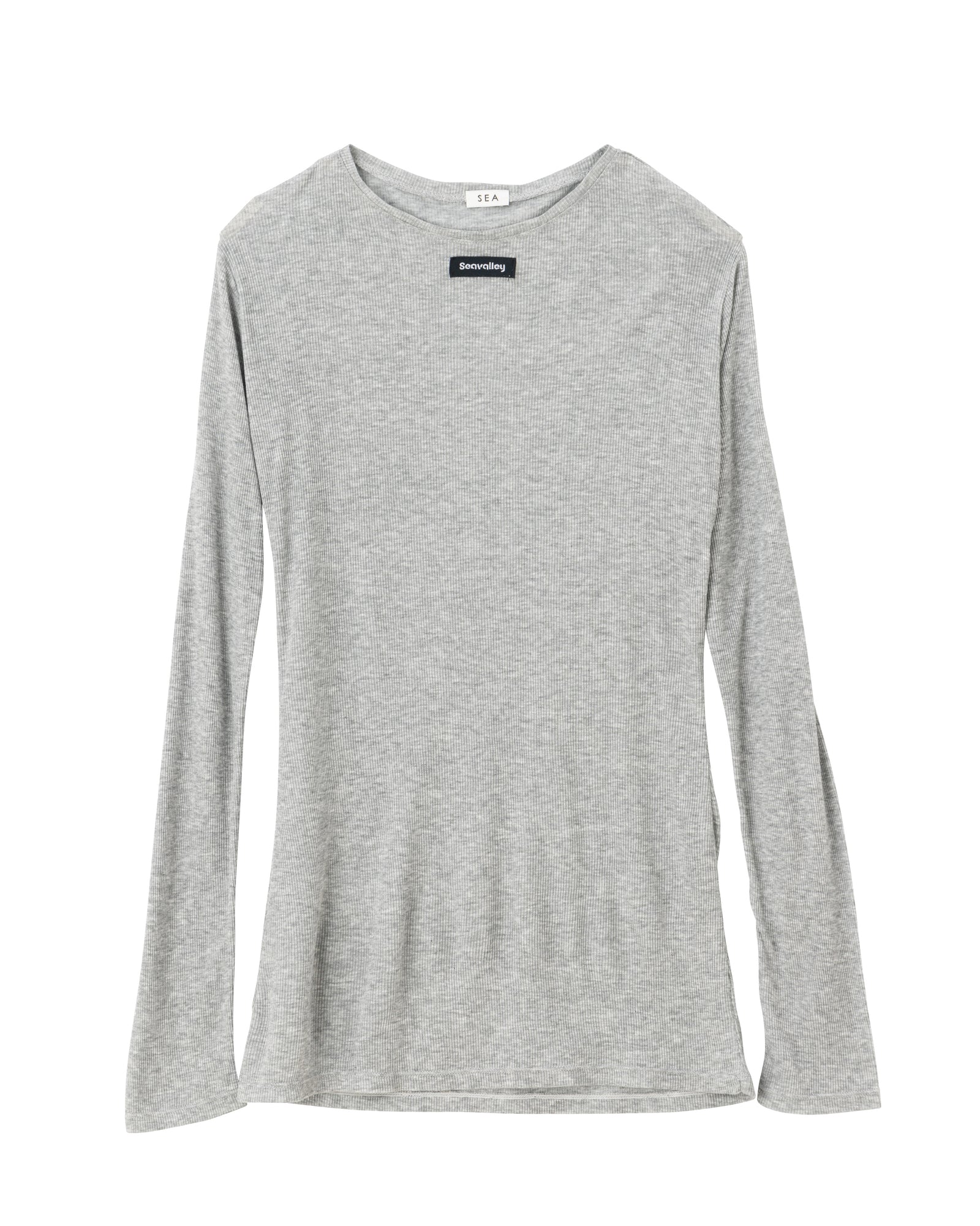 トップス SEA SHEER RIBBED L/S TOPS SEA SHEER RIBBED L/S TOP