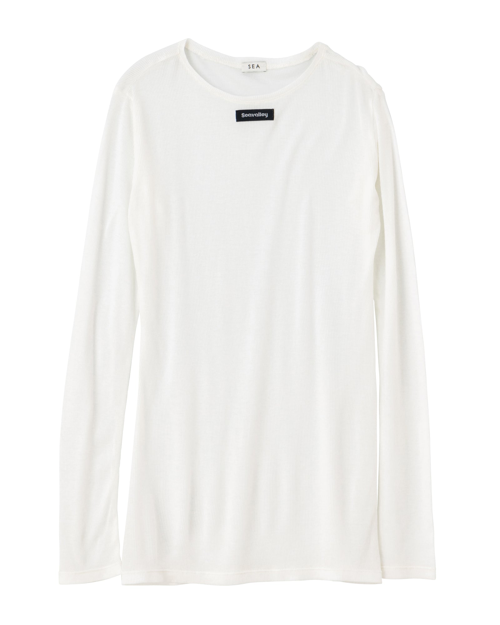 SEA SEAVALLEY SHEER RIBBED L/S シー　ロンT SEA Seavalley SHEER RIBBED L/S TOPS