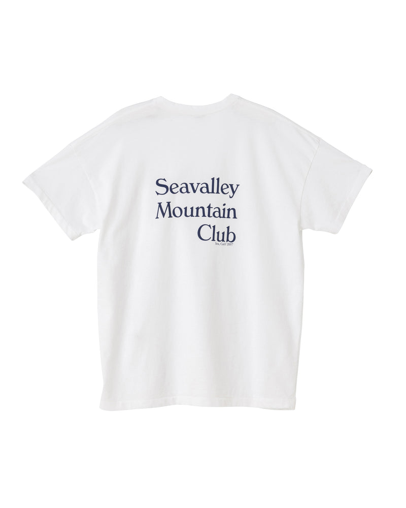 Seavalley Mountain Club BACK PRINT POCKET TEE