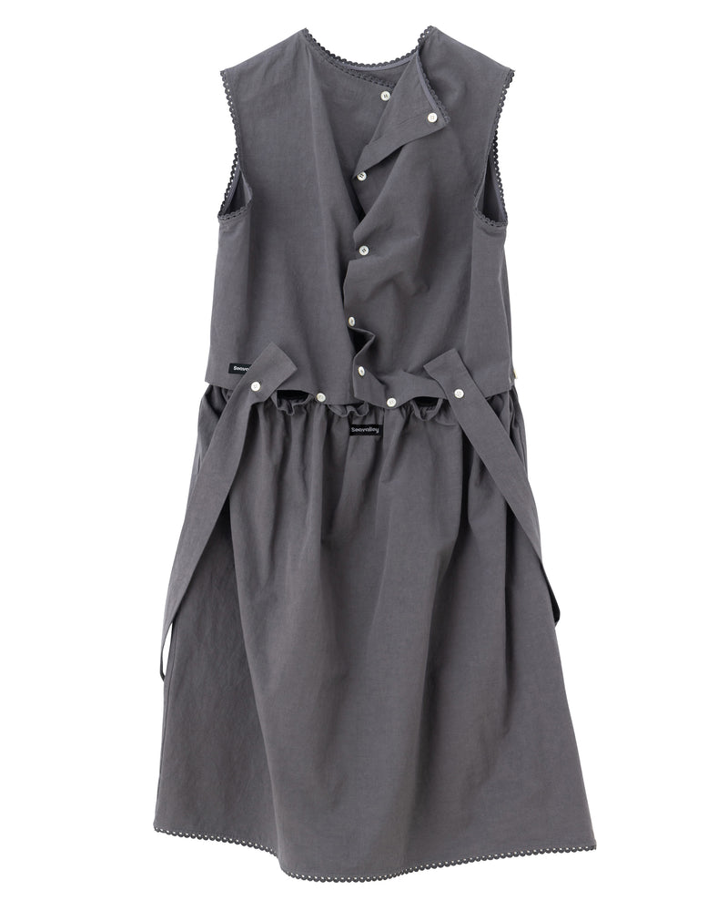 [PRE ORDER] SEA COTTON LINEN SEPARATE MULTIWAY DRESS