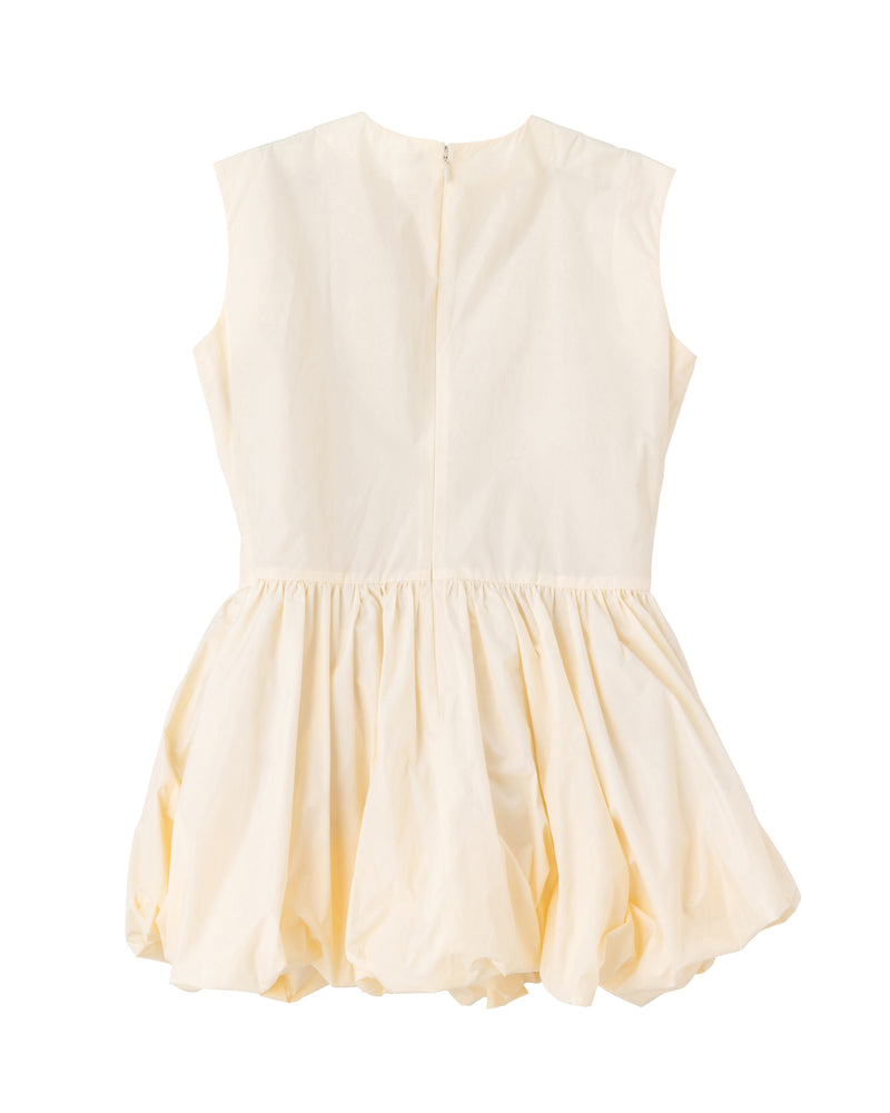 [PRE ORDER] SEA TAFFETA NOSLEEVE 2WAY BALLERINA DRESS