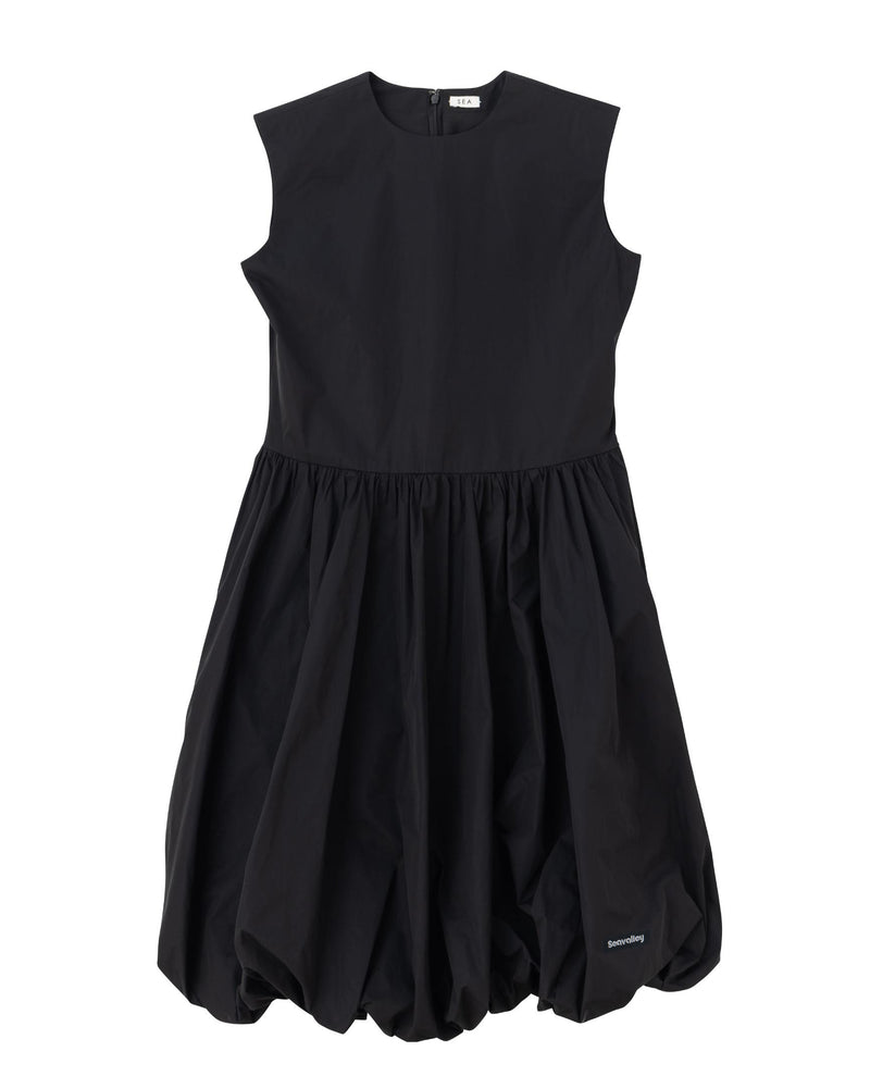[PRE ORDER] SEA TAFFETA NOSLEEVE 2WAY BALLERINA DRESS