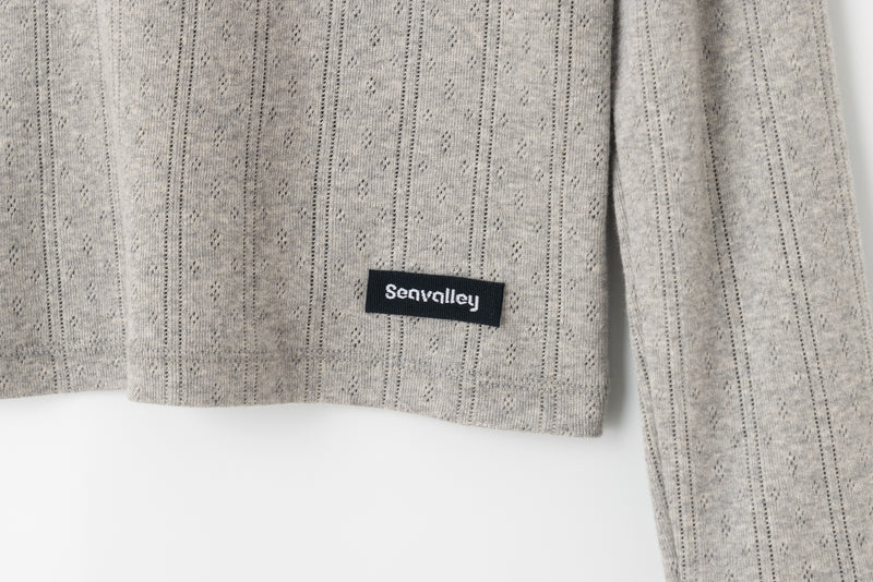[PRE ORDER] SEA HENRY NECK L/S TEE