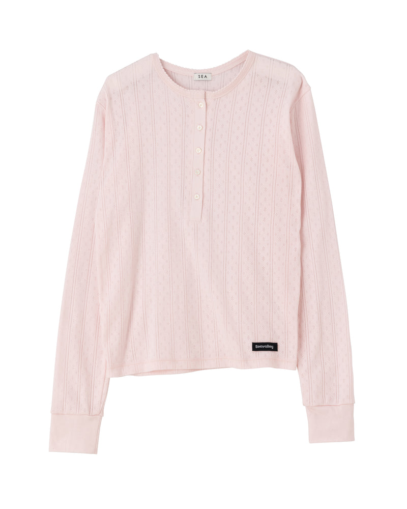 [PRE ORDER] SEA HENRY NECK L/S TEE