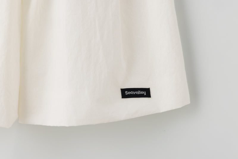 [PRE ORDER] SEA COTTON LINEN 2WAY VOLUME SKIRT
